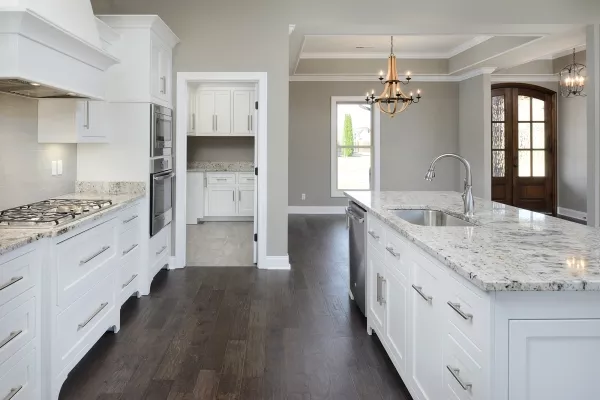 kitchen looking toward utility and dining